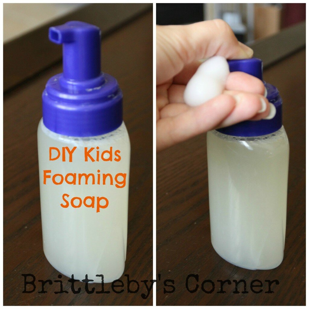 DIY Kids Foaming Soap
