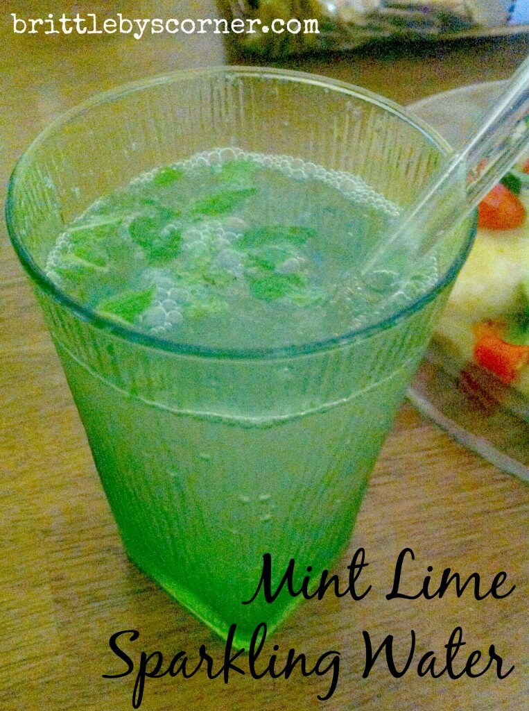 Mint Lime Sparkling Water