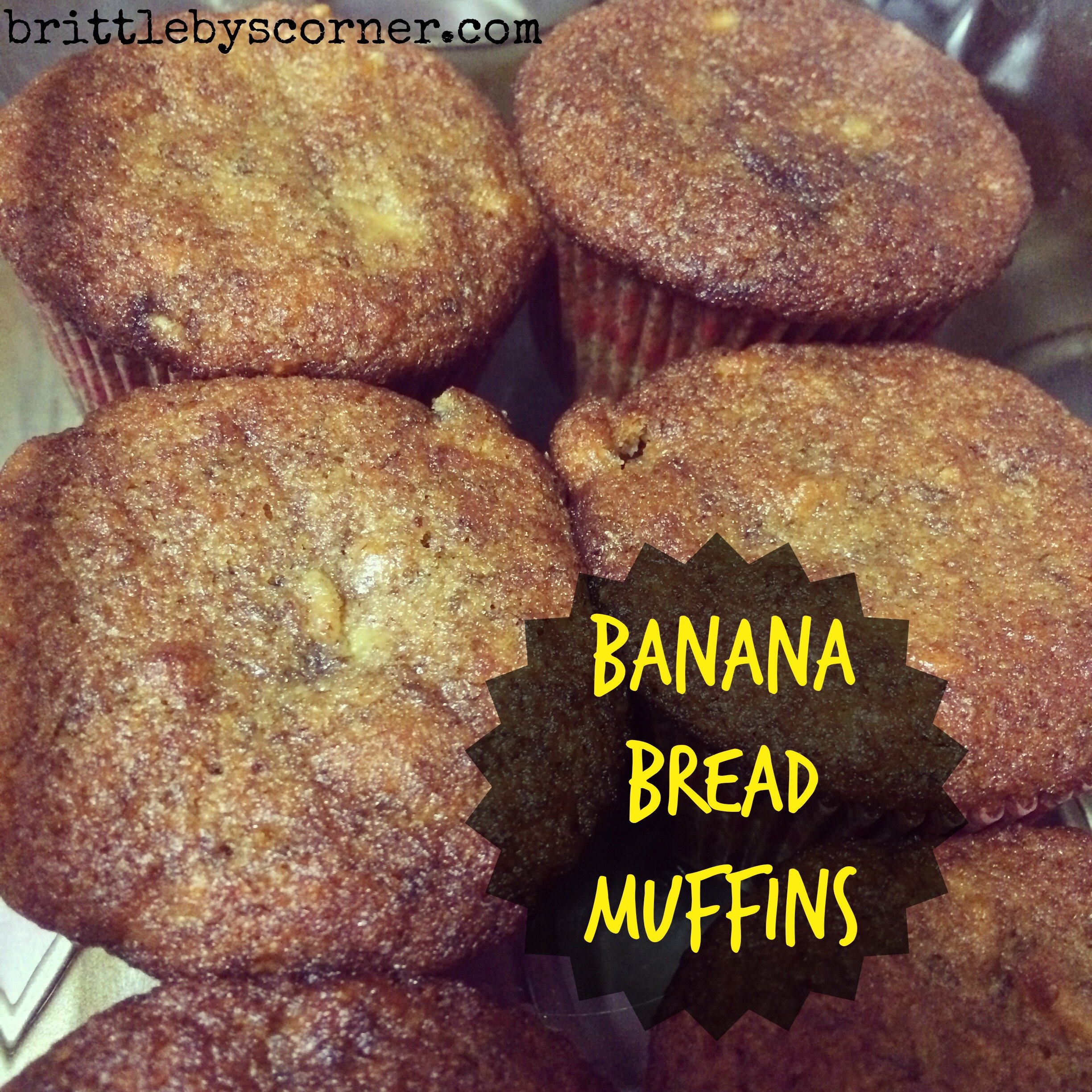 Banana Bread Muffins made with Almond Flour