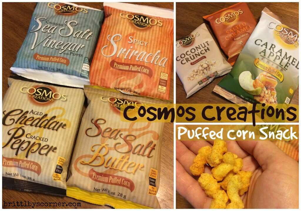 Cosmos Creations Premium Puffed Corn #nonGMO #glutenfree